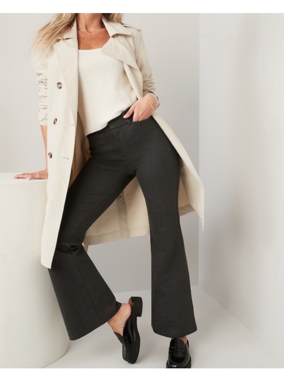 Old Navy Extra Hi Waisted Stevie Trouser In Flare Pants